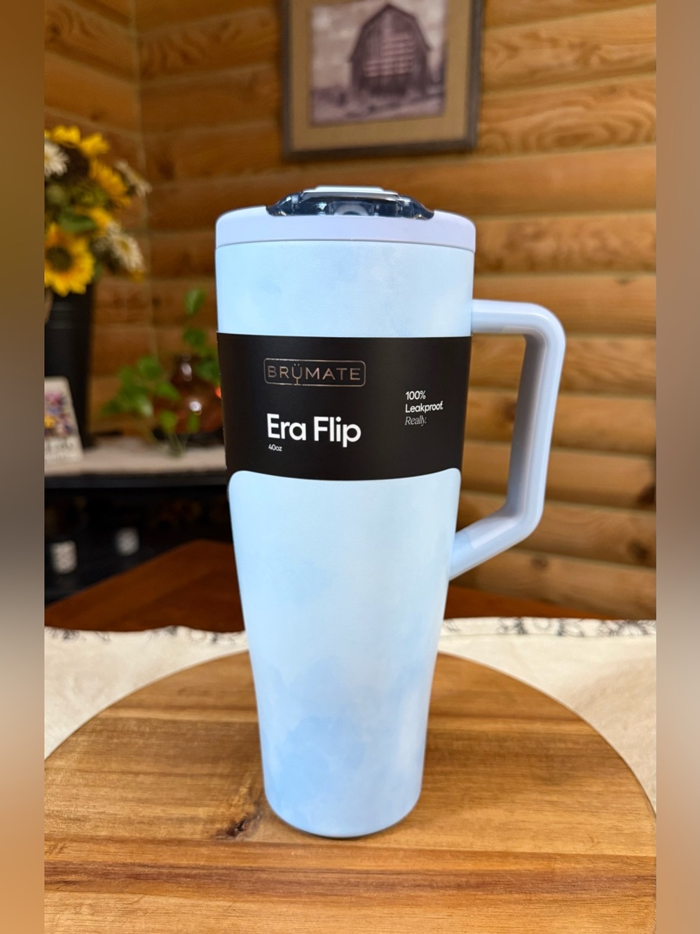 CLOUD Brumate 40 ERA Flip Straw Tumbler • LEAKPROOF